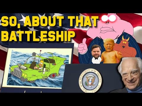 So, Can We Talk About Trump's New "battleship"?
