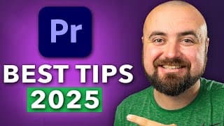Best Premiere Pro Tips And Tricks (2025)