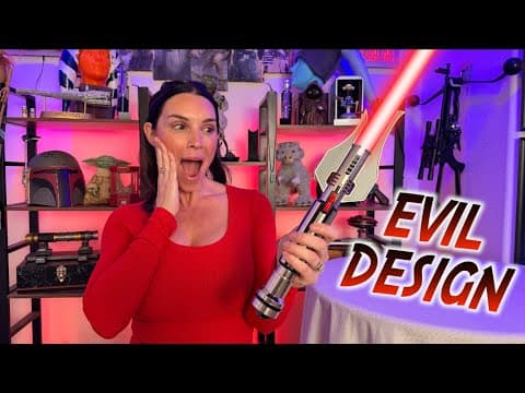 The Darkest Neopixel Lightsaber You've Never Heard Of! From Artsabers!