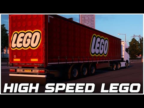 High Speed Lego Delivery Through Poland In Ets2 (no Commentary)