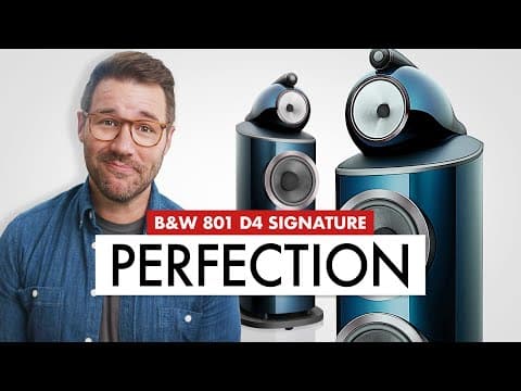 Straight To The Heart Bowers & Wilkins 801 D4 Signature Review