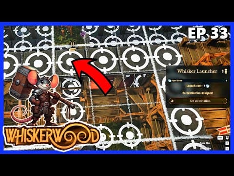 I Laughed So Hard! Whisker Launchers Are Awesome!!! - Whiskerwood Ep 33