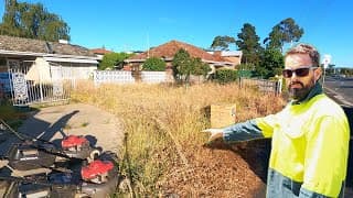 The First Garden Disaster Cleanup Ever | Where It All Started!!!
