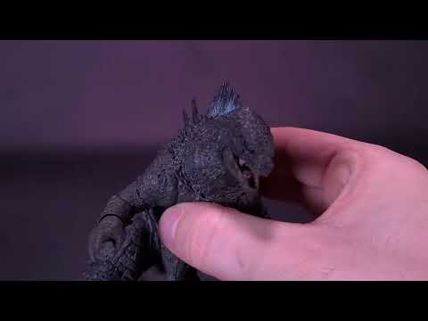 Hiya Toys Godzilla 2014 Exquisite Basic Series Heat Ray Godzilla Figure Review | @thereviewspot