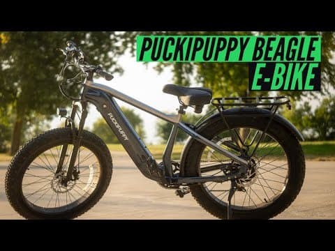 Great E-bike For Beginners: The Puckipuppy Beagle