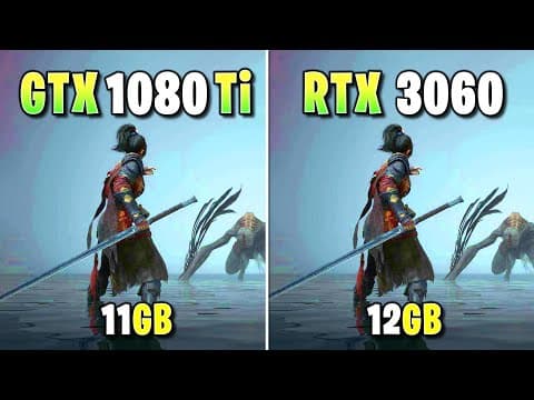 Gtx 1080 Ti Vs Rtx 3060 Tested In 11 Games (drivers 580.97)