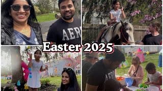 Easter Celebration 2025 At My Neighbours House 🎉-never Expected To See This Big Event In Newjersey🇺🇸