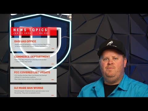 New Us Government Office For Uas, Dji Made The Ban Worse