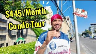 American Expat Gives Us A Tour of His New $445/Month Bangkok Luxury Condo