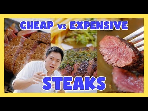 $21 Vs $55 Vs $130 Steaks! | Food Finders Singapore S7e9