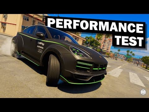 Big Body Car - Porsche Cayenne Gt Basalt Edition Performance Tests, Pro Settings And Grand Race.