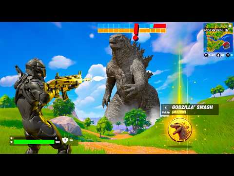 New Fortnite Godzilla Boss Update
