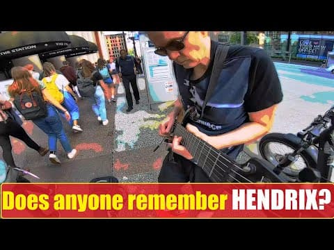 Jamming Jimi Hendrix Little Wing (will Anyone Remember This?)