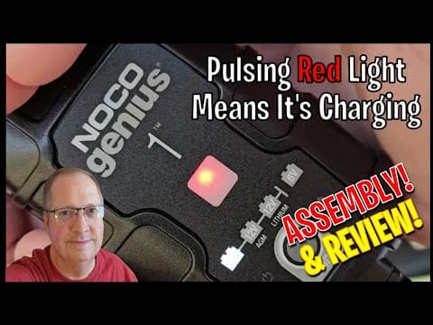 Noco Genius 1 (1 Amp) Trickle Charger Battery Maintainer Review