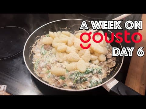 A Week On Gousto Day 6