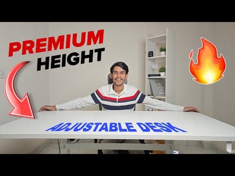 Best Premium Height Adjustable Desk By Jin Office!