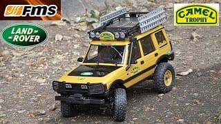 Fms Official Camel Trophy Land Rover Discover 1/24 Scale. #rccar