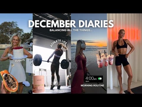 December Diaries | Training Consistency In The Festive Season + Bridal Era 👀💍