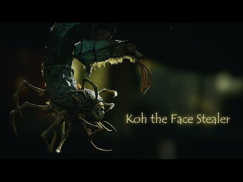 Time Lapse Koh The Face Stealer From Avatar The Last Airbender - Making Of!
