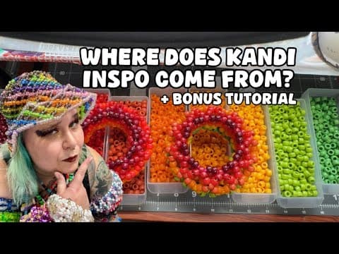 How I Make Kandi | 10 Ways To Break Kandi Block, Color Theory & More! | Kandi School