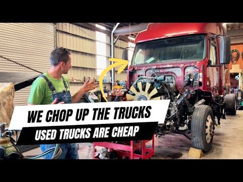 We Chopped Up The Trucks, As Used Trucks Are So Cheap!!!