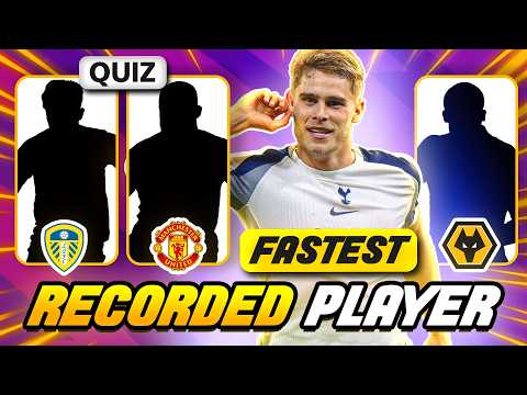 The Premier League Season So Far Quiz! - Most Touches, Fastest Player, Unluckiest Team…