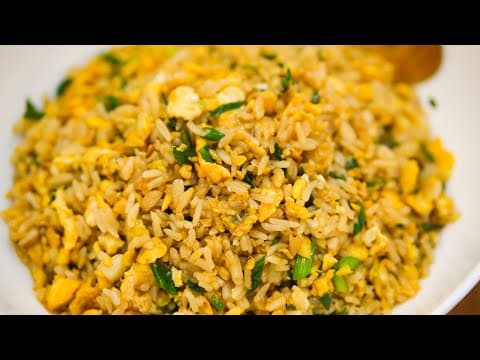The Best Chinese Egg Fried Rice Recipe (ready In 5 Min)