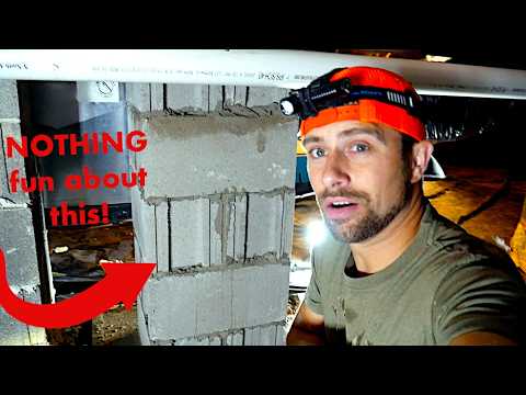Diy Structural Piers: New Footings, Cinder Blocks & Beam Support (no House Collapse!)