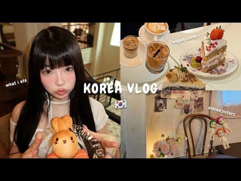 Korea Vlog 🐣🌷 Meeting Long Distance Besties After 1 Year, A Cafe To Write A Letter To Future Self? 💌