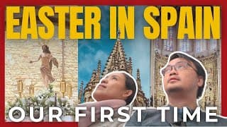 Experiencing Our First Easter Sunday | First Holy Mass In Oviedo Spain