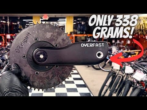 The Most Aero Crank You Can Buy?? *overfast Aero Crank*