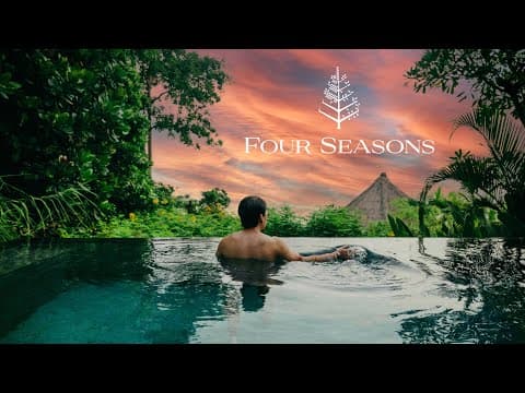 Four Seasons Resort Bali At Jimbaran Bay - Full Luxury Experience & Tour