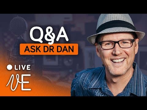 Let's Answer Your Singing Questions | Live Hangout With #drdan 🔴