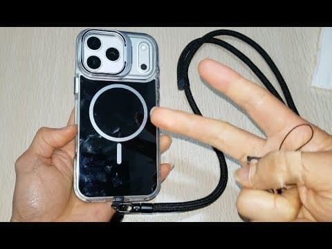 New Iphone 17 Pro Max Shoulder & Crossbody Security Adjustable Lanyard Strap