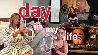 A Chatty Winter Day In My Life 📖🎧🌨️ (pilates, Makeup Routine, Spotify Event, + More) *bookmas Day 5*