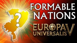 The Most Interesting Formable Nations In Eu5