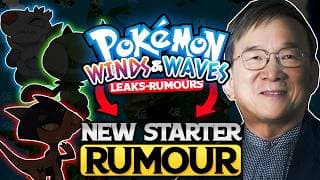 Big New Pokemon Leaks!? Gen 10 Starters In Pokémon Winds & Waves + Frlg Ports?