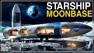 How Spacex Will Build The First Moon Base