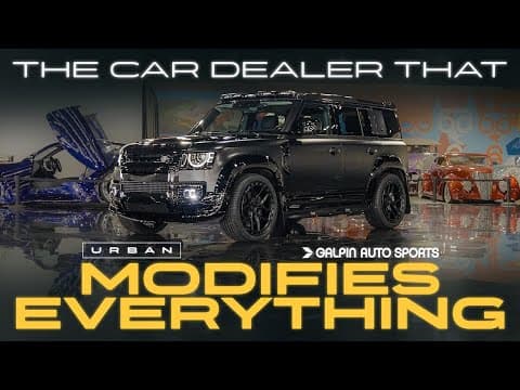 The Largest Modified Luxury Car Dealer In The Us | Urban Automotive Visits Galpin Auto Sports
