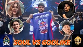 Soul Vs Godlike Tdm Battle || Red Bull Solo Legend Vlog