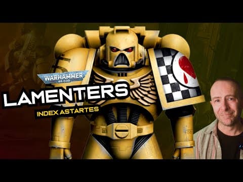 The Lamenters Chapter: Origins & Lore | Warhammer 40,000 Index Astartes