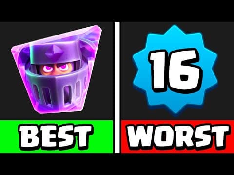 I Ranked Every Major Clash Royale Update...