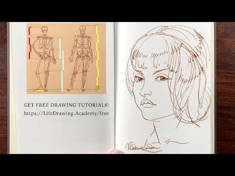 How To Sketch Lifelike Portraits Fast