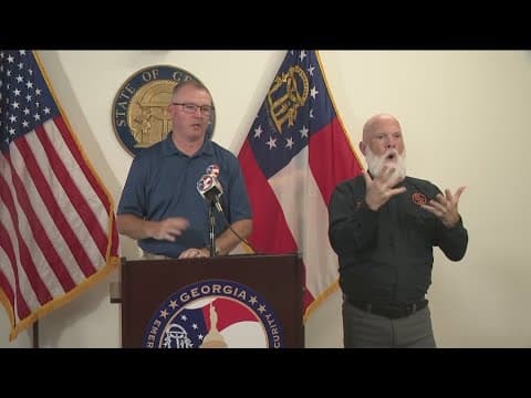 Live | Georgia Officials Providing Update On State's Preparations Ahead Of Winter Storm Fern
