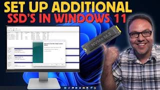 How To Initialize & Set Up Additional Nvme Ssd: Windows 11