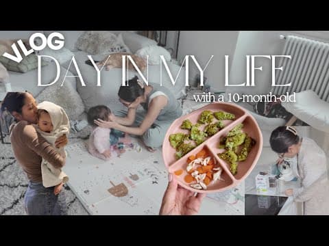 A Day Of Solo Parenting Our 10-month-old