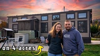 Their Tiny House With Downstairs Bedroom - Debt-free On 4 Acres!