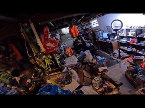 He's Been Hoarding Toys & Collectibles For Years!