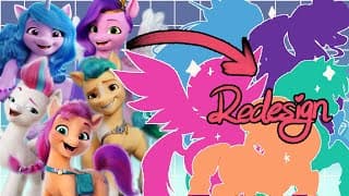 Redesigning The Cast Of G5 My Little Pony