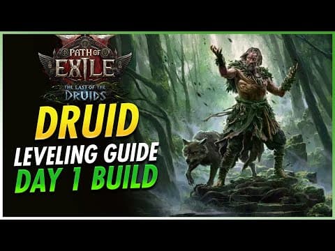 Best Druid Leveling Build Guide! Blast 1-70 & Nuke Bosses - Path Of Exile 2